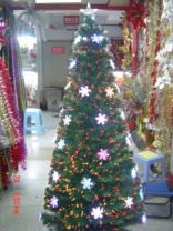 白色松针圣诞树 义乌凯青工艺品厂的匠心之作，点亮义乌购圣诞商机