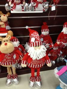 圣诞伸缩老人 引领节日潮流的时尚工艺品新宠